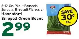 Hannaford Hannaford Snipped Green Beans offer