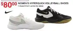 Dunham's Sports Nike women's hyperquick volleyball shoes offer