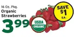Hannaford Organic Strawberries offer