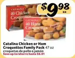 Fresco y Más Catalina Chicken or Ham Croquettes Family Pack offer