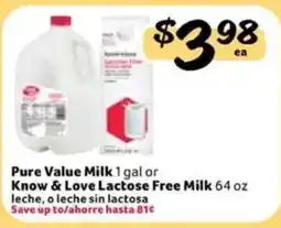 Fresco y Más Pure Value Milk offer