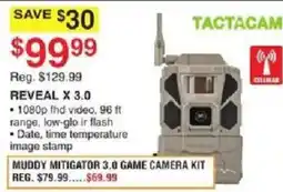 Dunham's Sports Tactacam Reveal X 3.0 offer