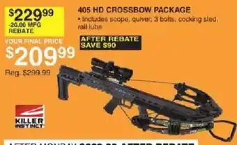 Dunham's Sports Killer Instinct 405 HD Crossbow Package offer