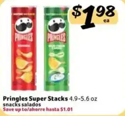 Fresco y Más Pringles Super Stacks offer