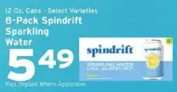 Hannaford Spindrift sparkling water offer
