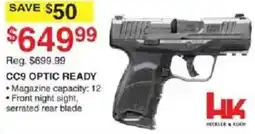 Dunham's Sports Hk CC9 Optic Ready offer