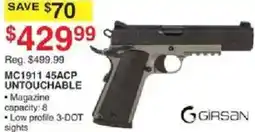 Dunham's Sports Girsan Mc1911 45Acp Untouchable offer