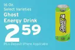 Hannaford Ghost Energy Drink offer