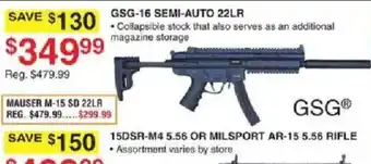 Dunham's Sports Gsg Gsg-16 Semi-Auto 22lr offer