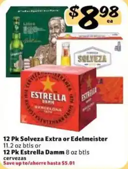 Fresco y Más Estrella Damm cervezas offer