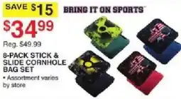 Dunham's Sports Bring It On Sports 8-Pack Stick & Slide Cornhole Bag Set offer