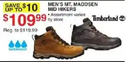 Dunham's Sports Timberland Men's Mt. Maddsen Mid Hikers offer