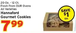 Hannaford Hannaford gourmet cookies offer