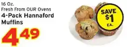 Hannaford Hannaford Muffins offer