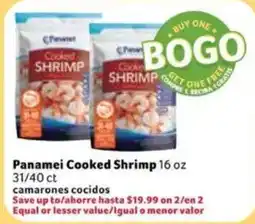 Fresco y Más Panamei Cooked Shrimp offer