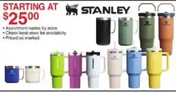 Dunham's Sports Stanley insulated tumblers offer