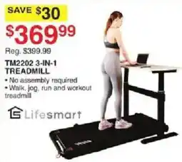 Dunham's Sports Lifesmart tm2202 3-in-1 treadmill offer