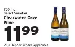 Hannaford Clearwater Cove Wine offer