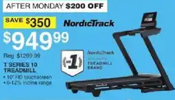 Dunham's Sports NordicTrack T Series 10 Treadmill offer