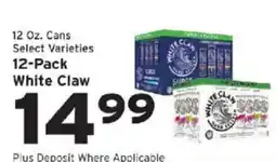 Hannaford White Claw offer
