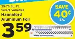 Hannaford Hannaford aluminum foil offer