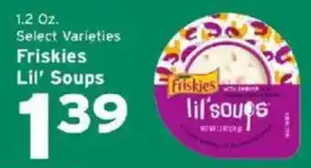 Hannaford Friskies lil' soups offer
