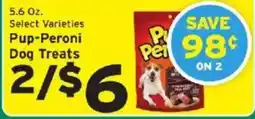 Hannaford Pup-Peroni Dog Treats offer