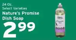 Hannaford Nature's Promise Dish Soap offer