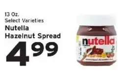 Hannaford Nutella Hazelnut Spread offer