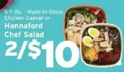 Hannaford Hannaford Chef Salad offer