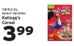 Hannaford Kellogg's Cereal offer