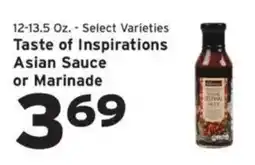Hannaford Taste of Inspirations Asian Sauce or Marinade offer