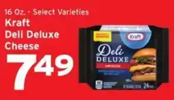 Hannaford Kraft deli deluxe cheese offer