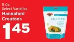 Hannaford Hannaford croutons offer