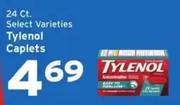 Hannaford Tylenol caplets offer