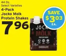Hannaford Jocko Molk Protein Shake offer