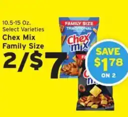 Hannaford Chex Mix Family Size offer