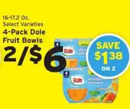 Hannaford Dole fruit bowls offer
