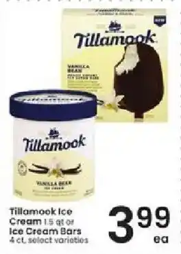 Albertsons Tillamook ice cream bars offer
