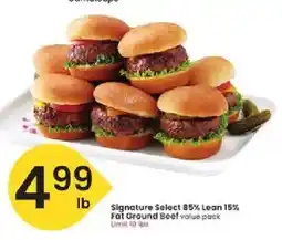 Albertsons Signature Select Fat Ground Beef offer