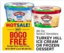 Food Lion Turkey Hill ice cream or frozen dessert offer