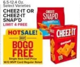 Food Lion Cheez-it or Cheez-it Snap'd offer