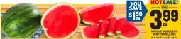 Food Lion MVP whole seedless watermelons offer