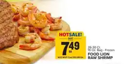 Food Lion Food Lion Raw Shrimp offer