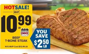 Food Lion Mvp beef t-bone steak offer