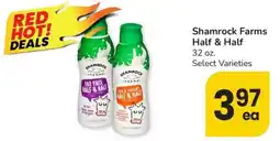 Albertsons Shamrock Farms Half & Half offer