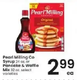 Albertsons Pearl Milling Co Syrup or Pancake & Waffle Mix offer