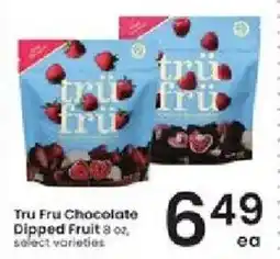 Albertsons Tru Fru Chocolate Dipped Fruit offer