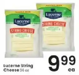 Albertsons Lucerne String Cheese offer