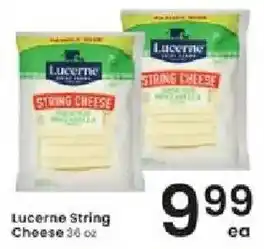 Albertsons Lucerne String Cheese offer